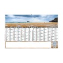 Calendrier bancaires contrecollé rigide maxi 65x40,5 cm