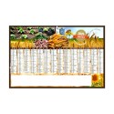 Calendrier bancaires contrecollé rigide maxi 65x40,5 cm