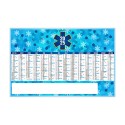 Calendrier bancaires contrecollé rigide maxi 65x40,5 cm