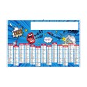 Calendrier bancaires contrecollé rigide maxi 65x40,5 cm