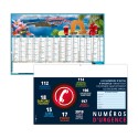 Calendrier bancaires contrecollé rigide maxi 65x40,5 cm