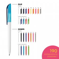 Stylo Bic® Super Clip classique