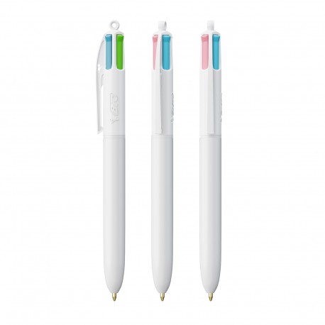 Stylo Bic® 4 couleurs Fashion