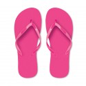 Tongs de plage Affieux Fuchsia