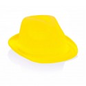 Chapeau en polyester Jaune