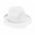 Chapeau en polyester Blanc