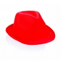 Chapeau en polyester Rouge