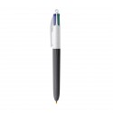 STYLO BILLE 4 COULEURS WOOD STYLE White/Black wood