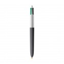 STYLO BILLE 4 COULEURS WOOD STYLE White/Black wood