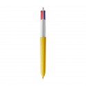 STYLO BILLE 4 COULEURS WOOD STYLE White/Yellow wood