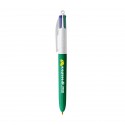 STYLO BILLE 4 COULEURS WOOD STYLE White/Green wood