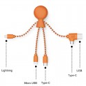 Câble de chargement multi-connecteurs Mr Bio
