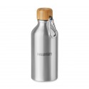 Bouteille avec bouchon en bambou 400 mL