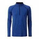 Maillot de running homme James & Nicholson® manches longues